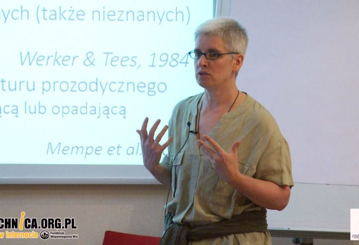 Prof. dr. hab. Ewa Haman, wykład Rozwój Językowy Najmłodszych Dzieci, Fundacja Rozwoju Dzieci
